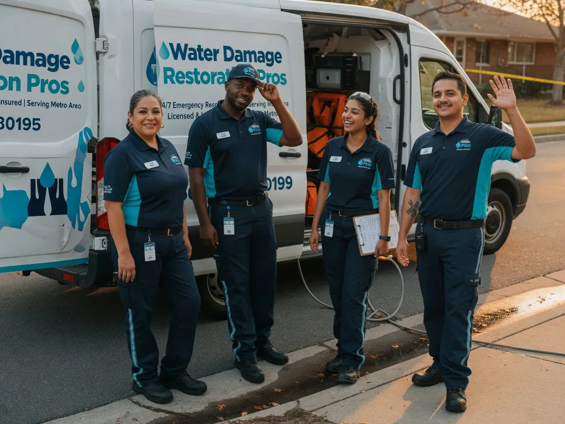 Water Damage Restoration company in Manning, ND